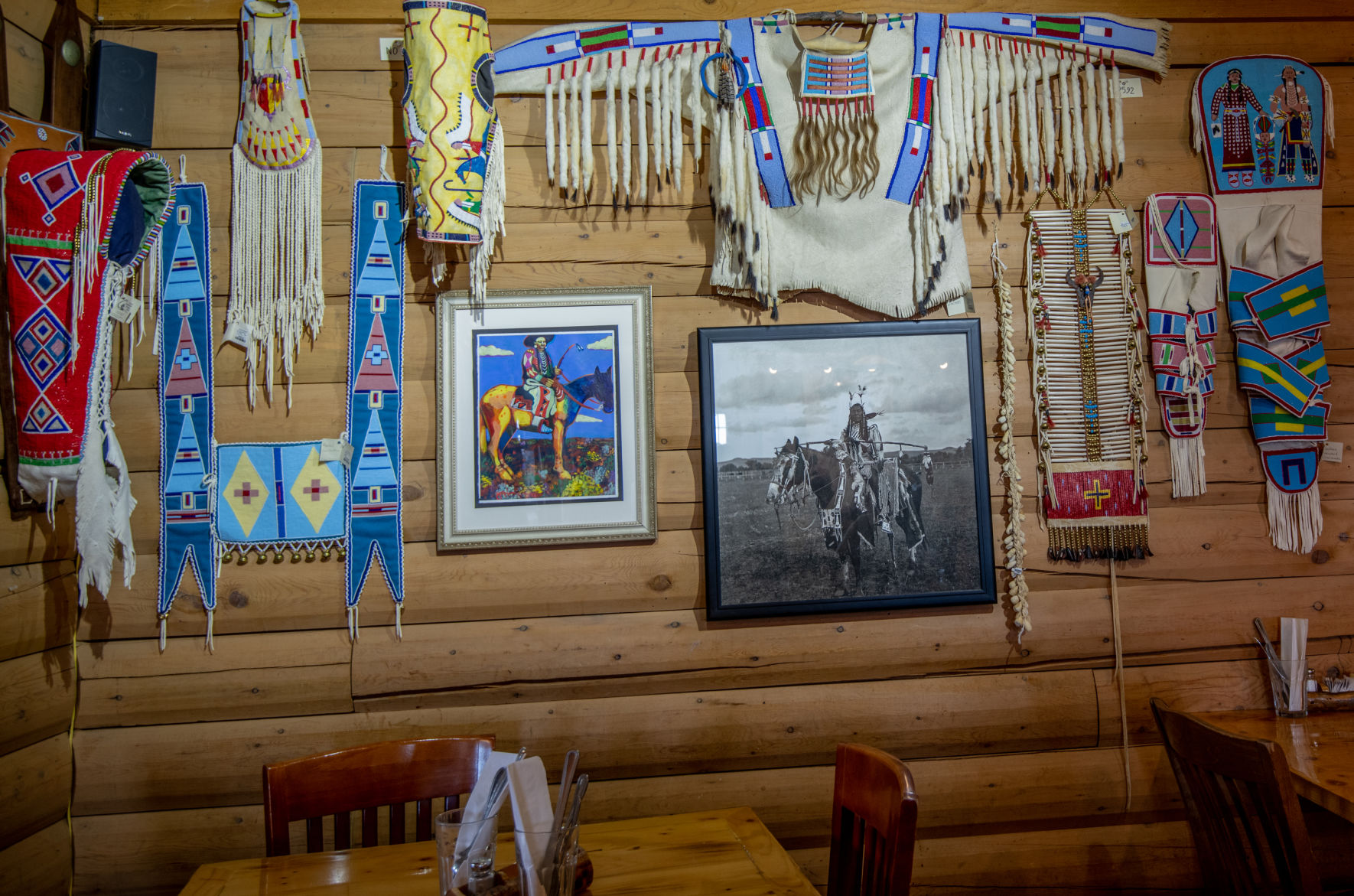 Artwork on the walls